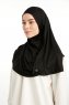 Feriha - Svart Viskos Turban Hijab