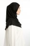 Feriha - Svart Viskos Turban Hijab