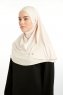 Feriha - Ljus Taupe Viskos Turban Hijab