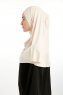 Feriha - Ljus Taupe Viskos Turban Hijab