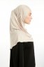 Feriha - Beige Viskos Turban Hijab
