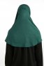 Feriha - Mörkgrön Viskos Turban Hijab
