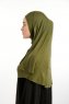 Feriha - Khaki Viskos Turban Hijab