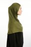 Feriha - Khaki Viskos Turban Hijab