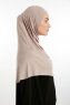 Feriha - Stengrå Viskos Turban Hijab