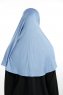 Feriha - Indigo Viskos Turban Hijab