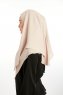 Bengi - Ljus Taupe Micro Krep Turban Hijab