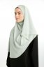 Bengi - Sand Micro Krep Turban Hijab