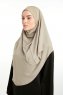 Bengi - Grön Micro Krep Turban Hijab
