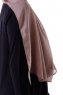 Hadise - Taupe Chiffon Hijab