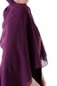 Hadise - Mörklila Chiffon Hijab