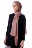 Hadise - Ljusbrun Chiffon Hijab