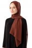 Hadise - Brun Chiffon Hijab