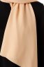 Hadise - Ljus Senapsgul Chiffon Hijab