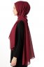 Hadise - Plommon Chiffon Hijab