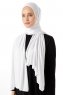 Neylan - Vit Basic Jersey Hijab