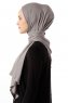 Neylan - Grå Basic Jersey Hijab
