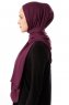Neylan - Plommon Basic Jersey Hijab