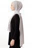 Neylan - Ljusgrå Basic Jersey Hijab