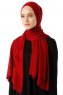 Neylan - Vinröd Basic Jersey Hijab