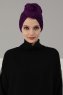 Amy - Lila Bomull Turban - Ayse Turban