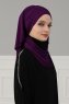 Amy - Lila Bomull Turban - Ayse Turban