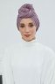 Amy - Lilac Bomull Turban
