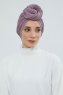 Amy - Lilac Bomull Turban