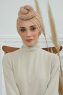Amy - Sand Bomull Turban
