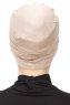 Stella - Taupe Bomull Turban