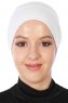 Stella - Vit Bomull Turban