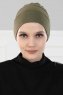 Stella - Khaki Bomull Turban