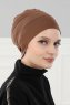 Stella - Caramel Bomull Turban