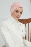 Laura - Gammelrosa Bomull Turban