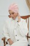 Laura - Gammelrosa Bomull Turban