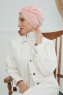 Laura - Gammelrosa Bomull Turban