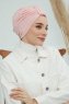 Laura - Gammelrosa Bomull Turban