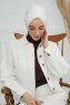 Laura - Creme Bomull Turban