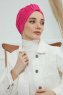 Laura - Fuchsia Bomull Turban
