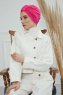 Laura - Fuchsia Bomull Turban