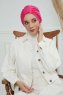 Laura - Fuchsia Bomull Turban