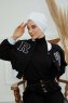 Laura - Vit Bomull Turban