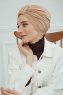Laura - Sand Bomull Turban