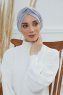 Astrid - Ljusgrå Bomull Turban