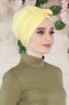 Agnes - Gul Bomull Turban - Ayse Turban