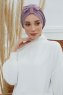 Agnes - Lilac Bomull Turban