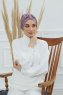 Agnes - Lilac Bomull Turban