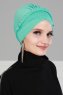 Olivia - Turkos Bomull Turban - Ayse Turban
