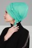 Olivia - Turkos Bomull Turban - Ayse Turban