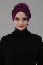 Olivia - Lila Bomull Turban - Ayse Turban
